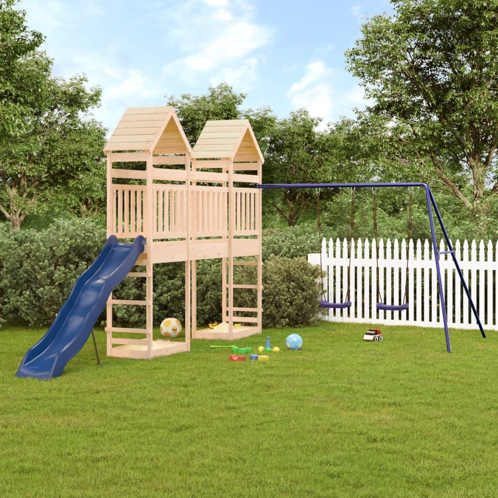 Outdoor Playset Solid Wood Douglas