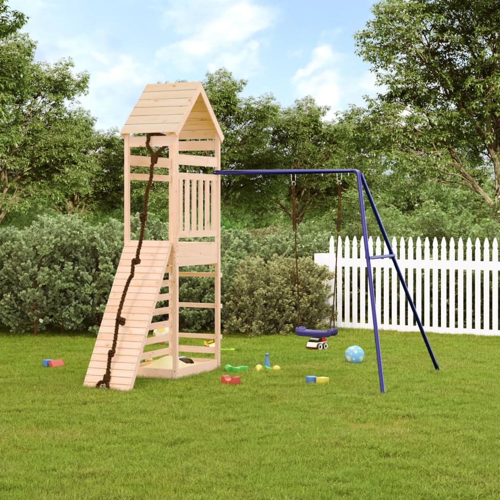 Outdoor Playset Solid Wood Douglas