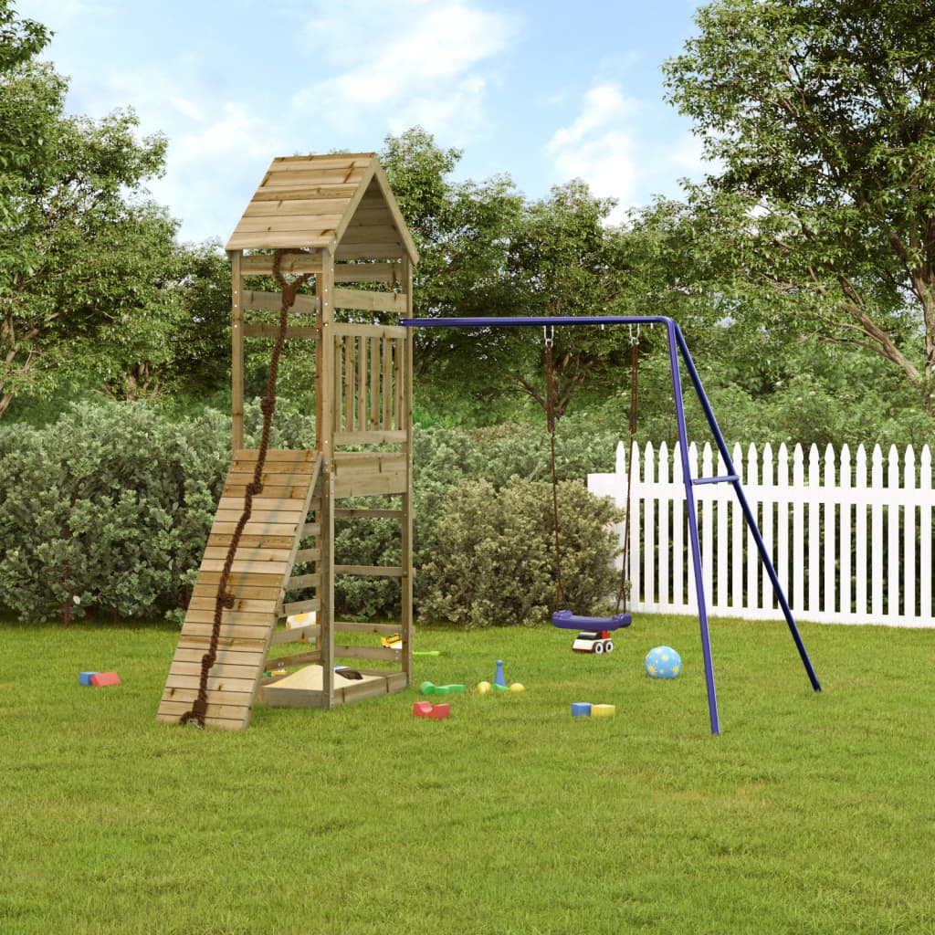 Outdoor Playset Solid Wood Douglas