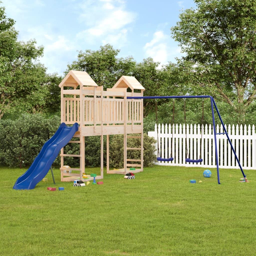 Outdoor Playset Solid Wood Douglas