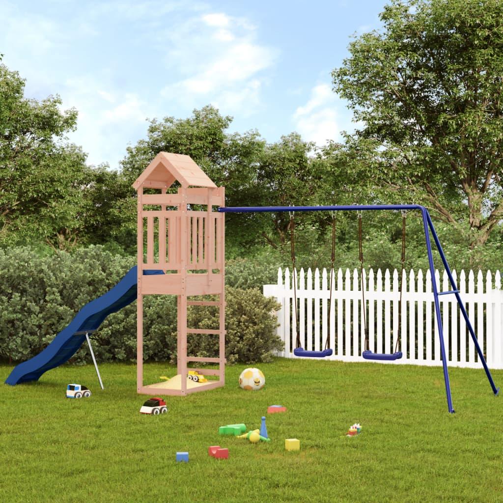 Outdoor Playset Solid Wood Pine