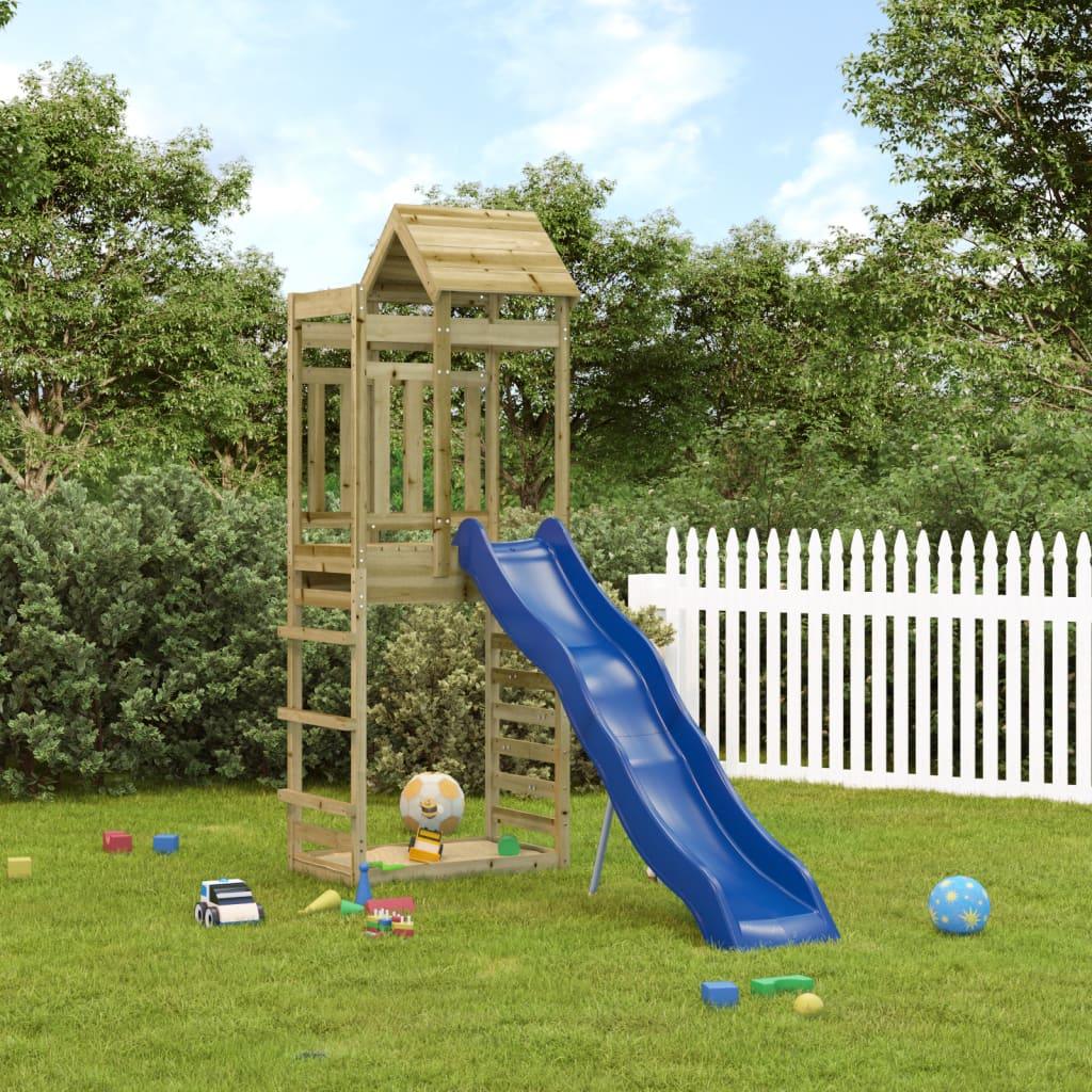 Outdoor Playset Solid Wood Pine