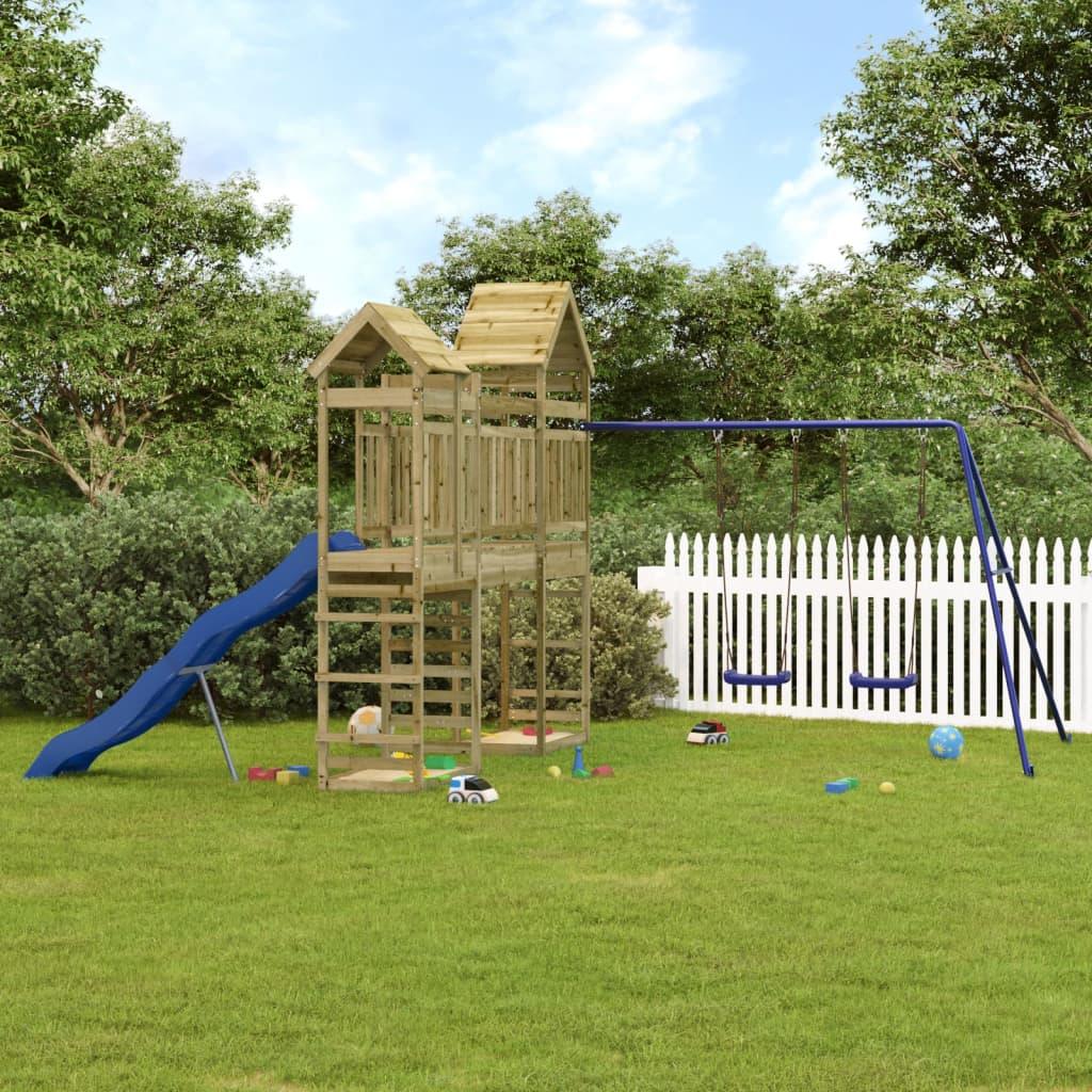 Outdoor Playset Solid Wood Douglas