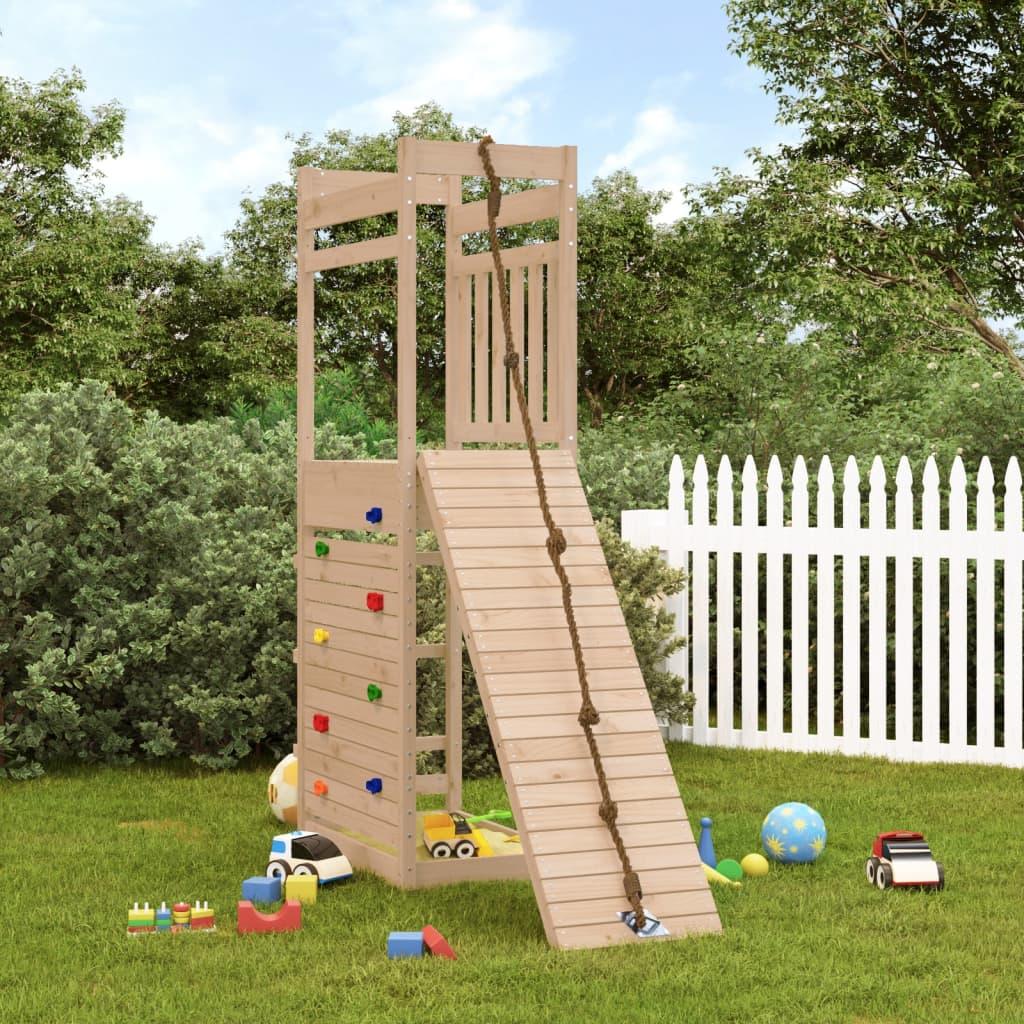 Outdoor Playset Solid Wood Pine