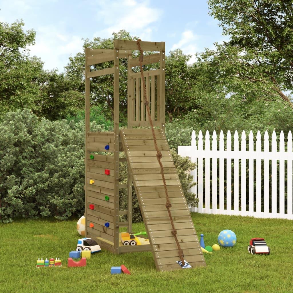 Outdoor Playset Solid Wood Pine