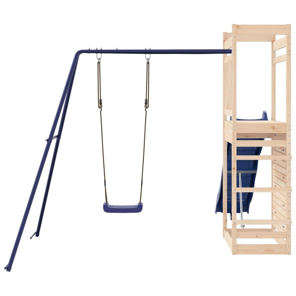 Outdoor Playset Solid Wood Pine