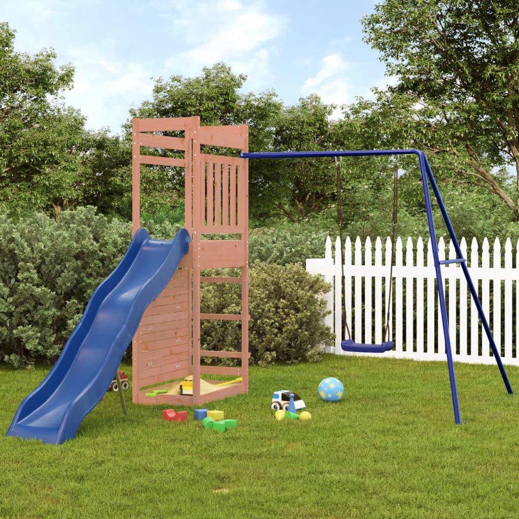 Outdoor Playset Solid Wood Pine