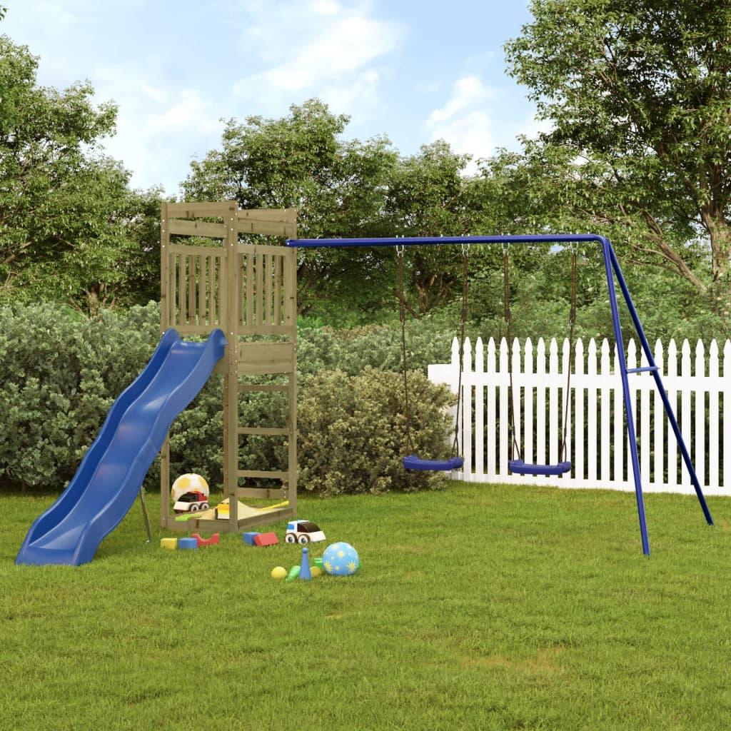 Outdoor Playset Solid Wood Douglas