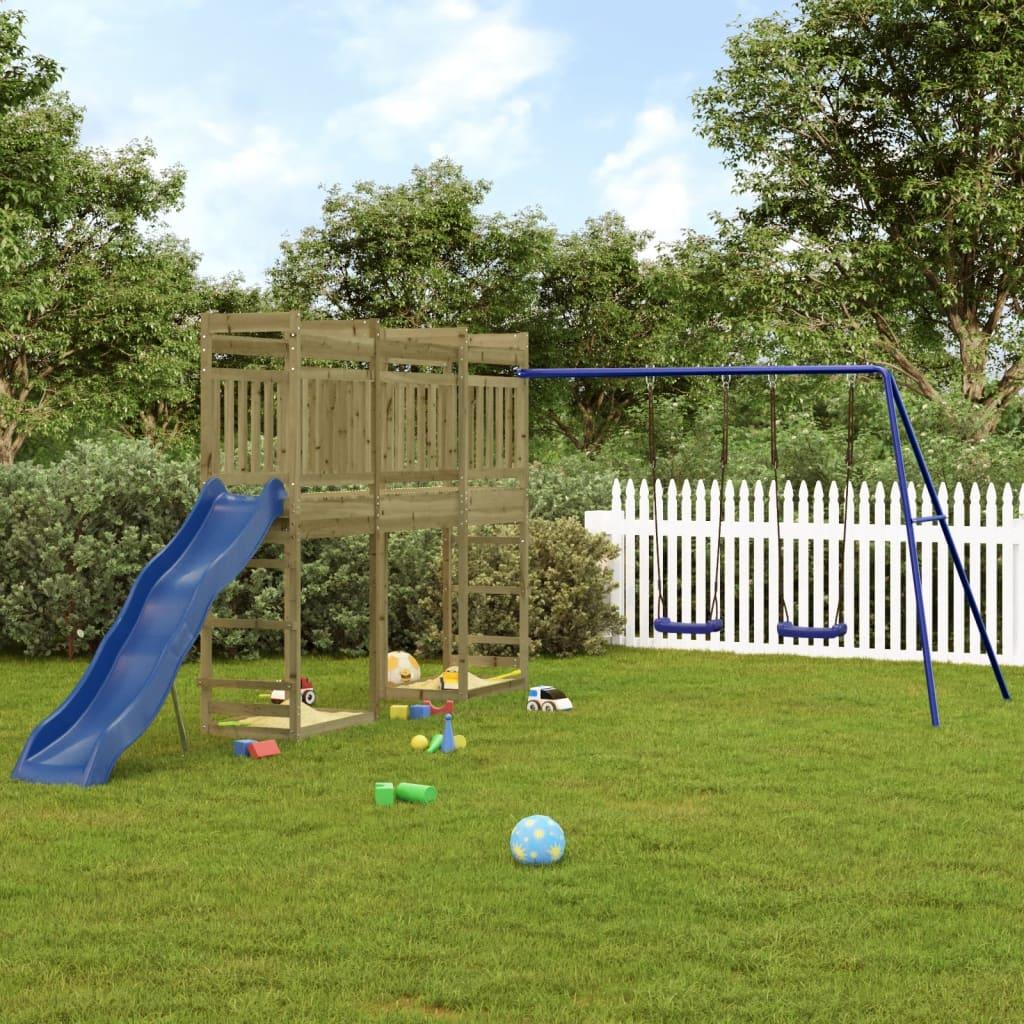 Outdoor Playset Solid Wood Douglas