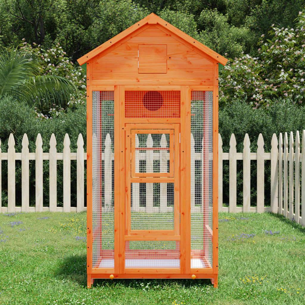 Bird House 91.5X53X170 Cm Solid Wood Pine