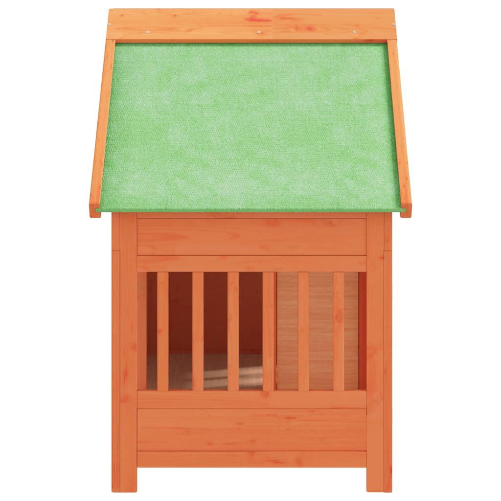 Dog Kennel 96X60.5X87 Cm Solid Wood Pine