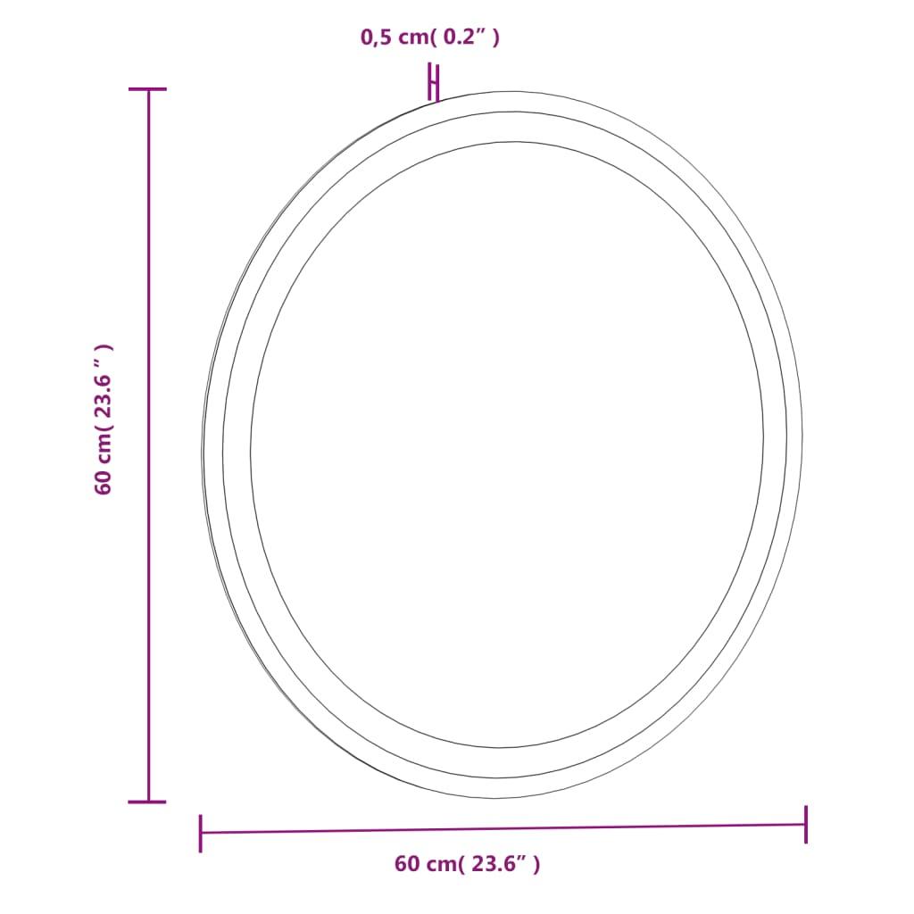 Led Bathroom Mirror Round