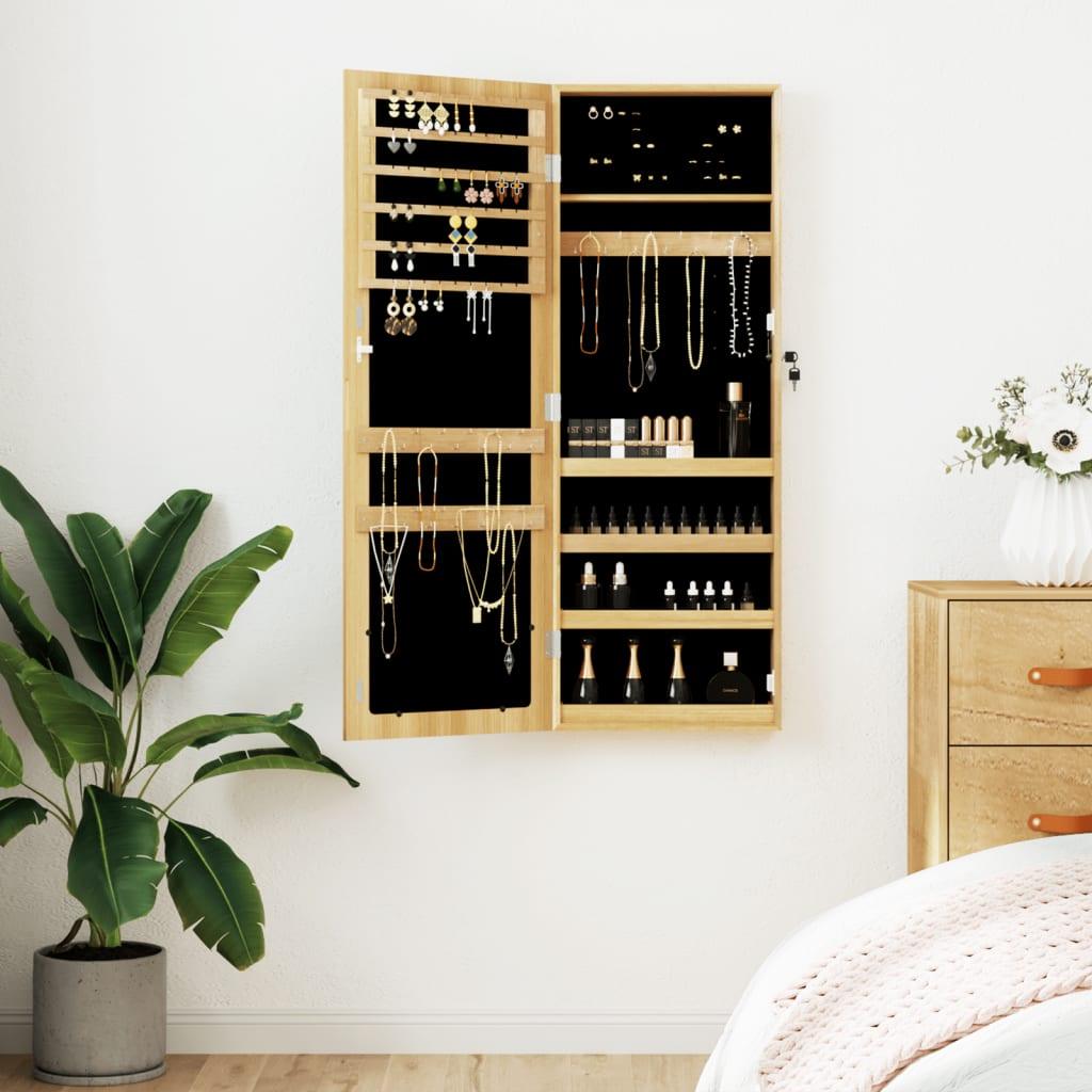 Mirror Jewellery Cabinet Wall Mounted