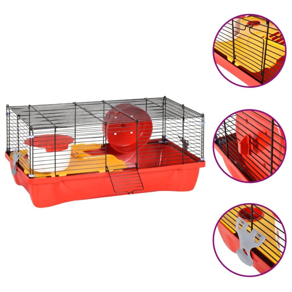 Hamster Cage Polypropylene And Metal