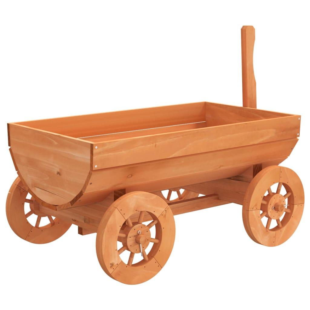 Decorative Wagon 70X43X54 Cm Solid Wood Fir