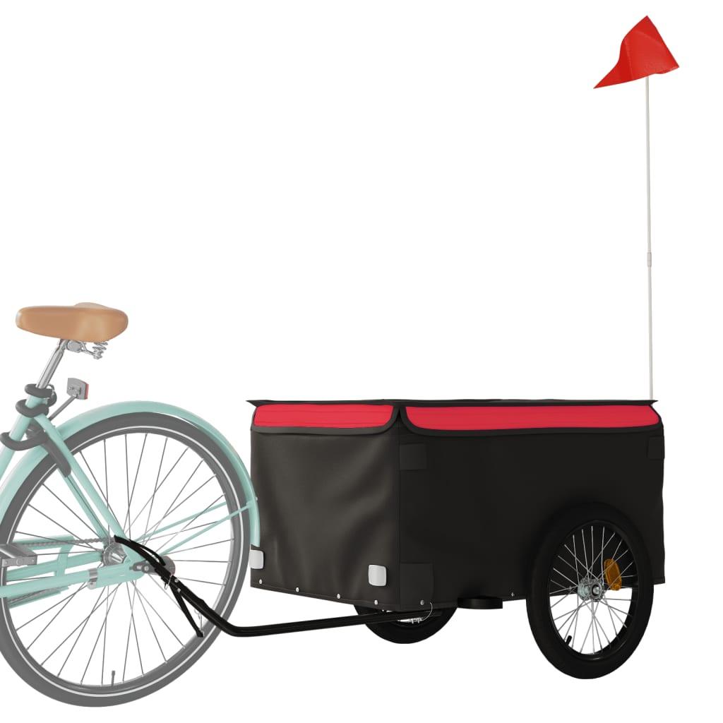 Bike Trailer Black And 45 Kg Iron