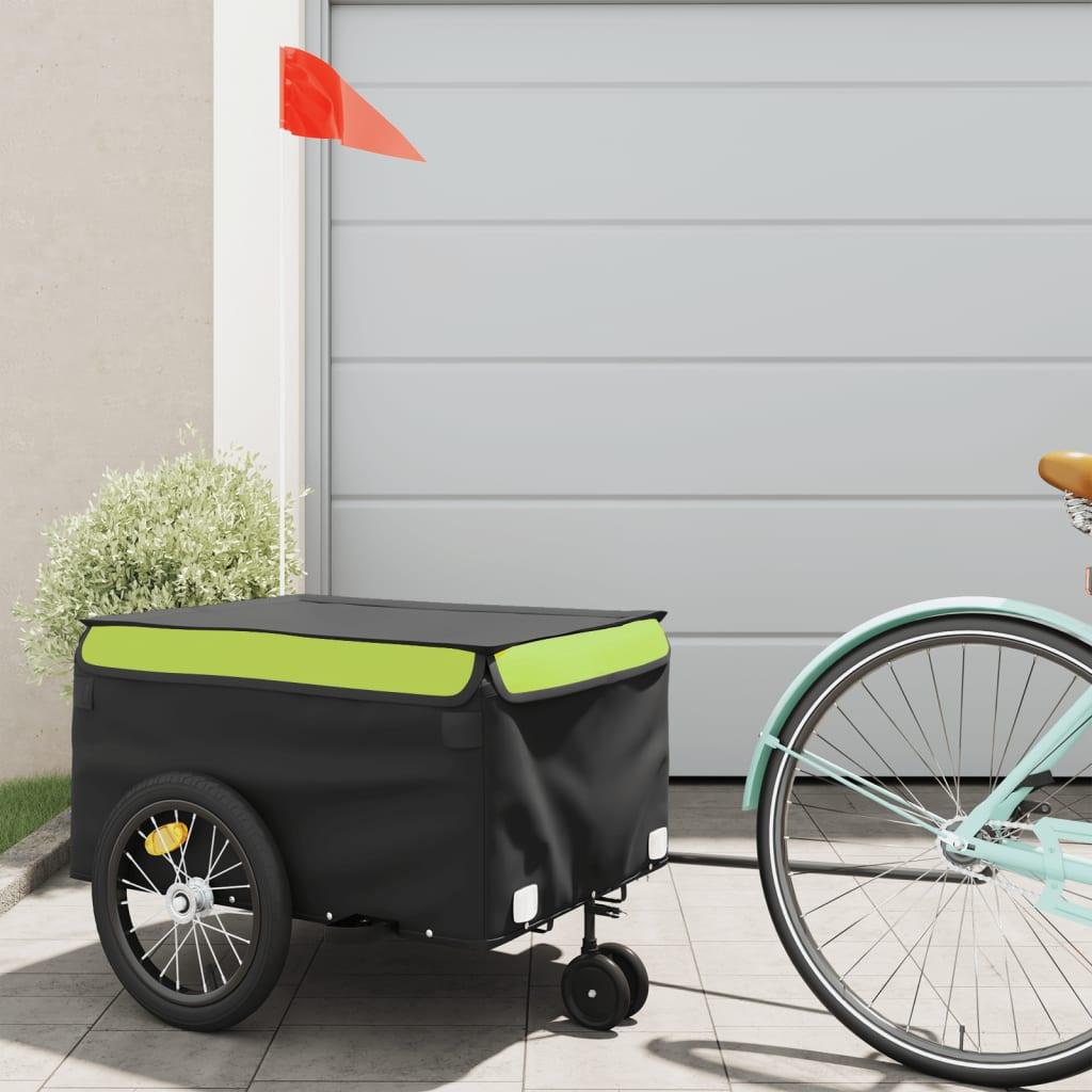 Bike Trailer Black And 45 Kg Iron