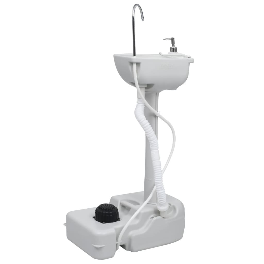 Portable Camping Handwash Stand And Water Tank Set