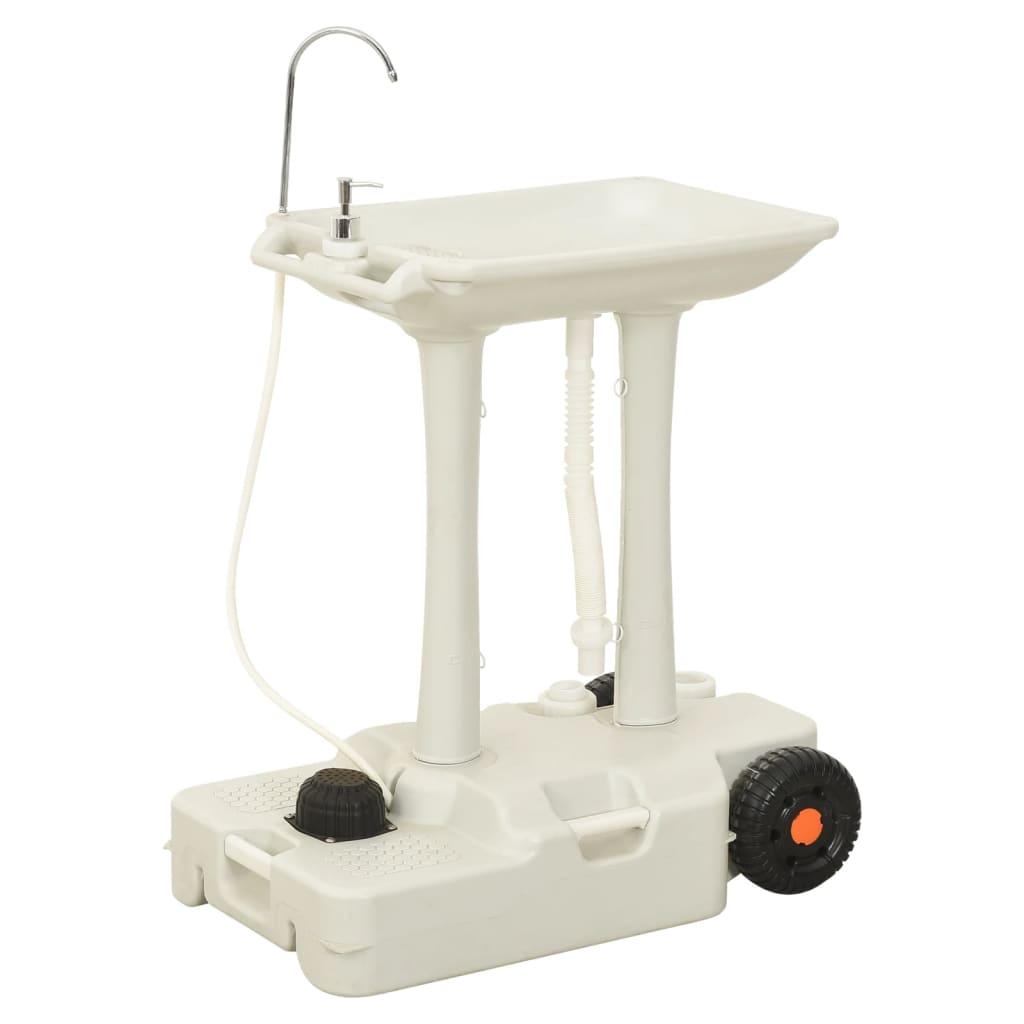 Portable Camping Toilet And Handwash Stand Set With Water Tank