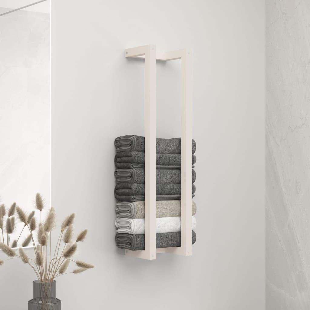 Towel Rack Solid Wood Pine