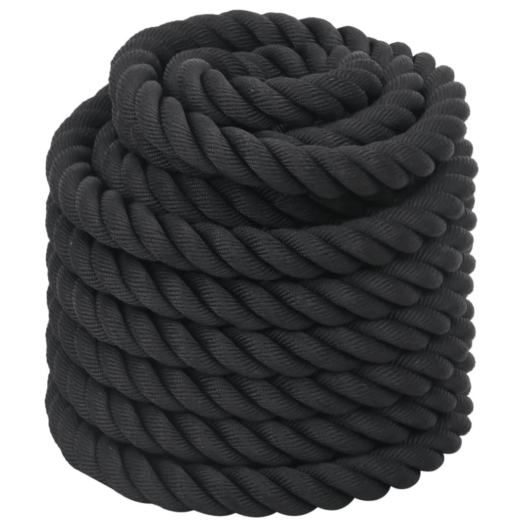 Battle Rope Black 11 Kg Polyester