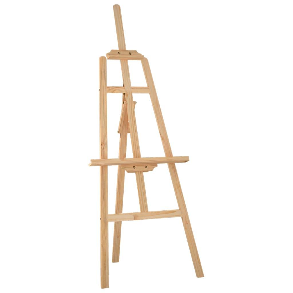 Easel Stand 53.5X95X127 Cm Solid Wood Pine