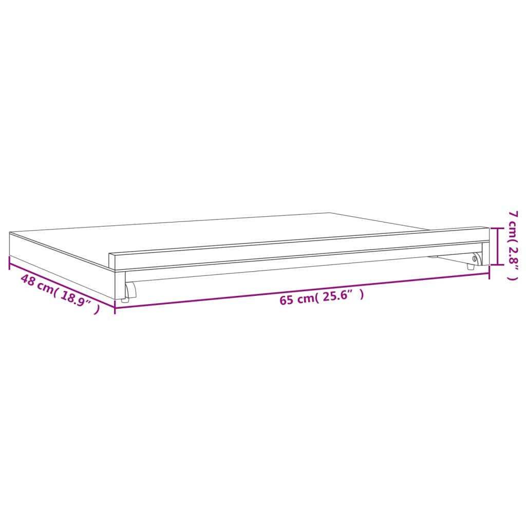 Table Easel 65X48X7 Cm Solid Beech Wood