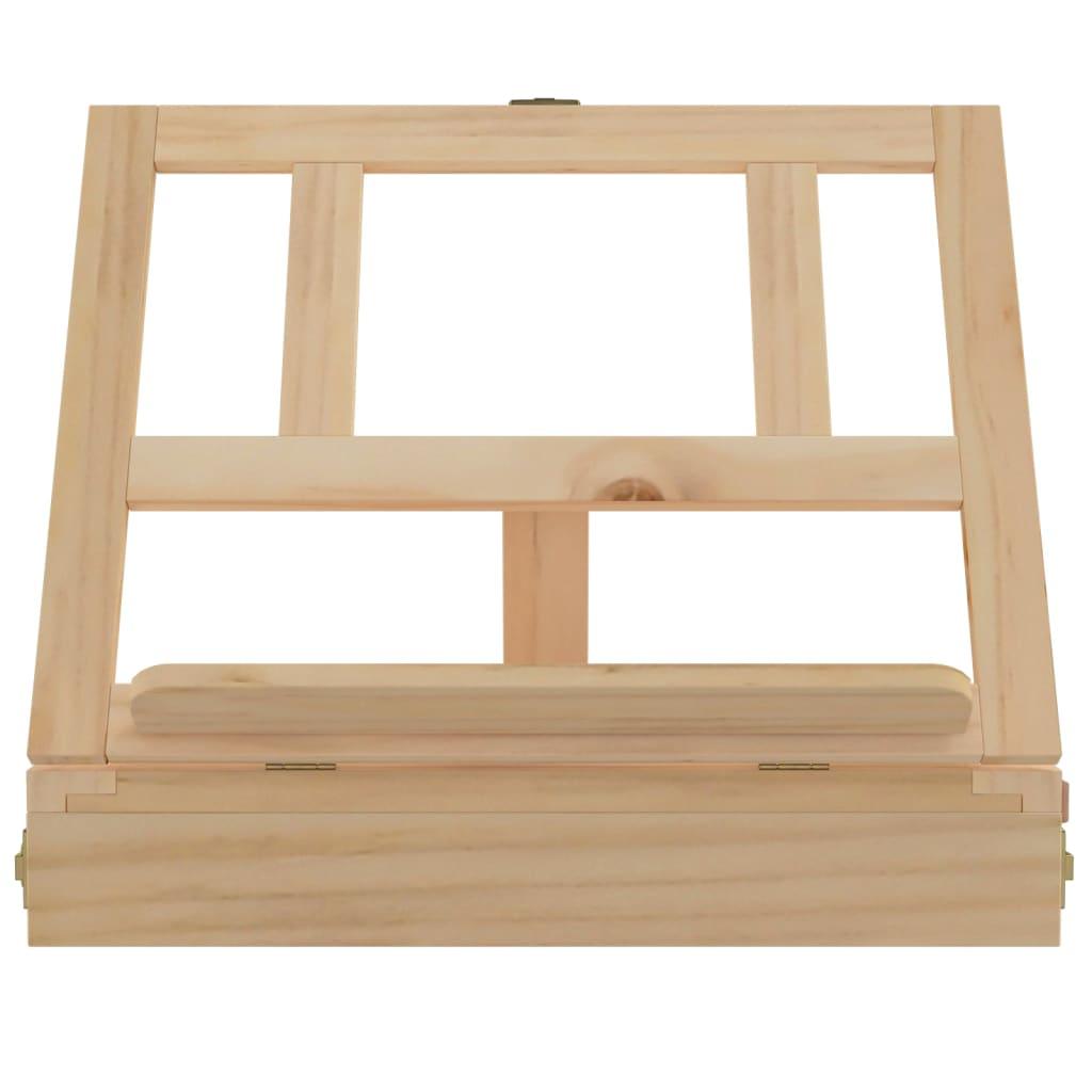 Table Easel With Drawer 33.5X25.5X7 Cm Solid Wood Pine