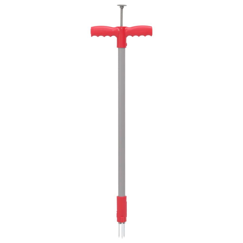 Weed Remover Red And Grey 93.5 Cm Powder-Coated Steel