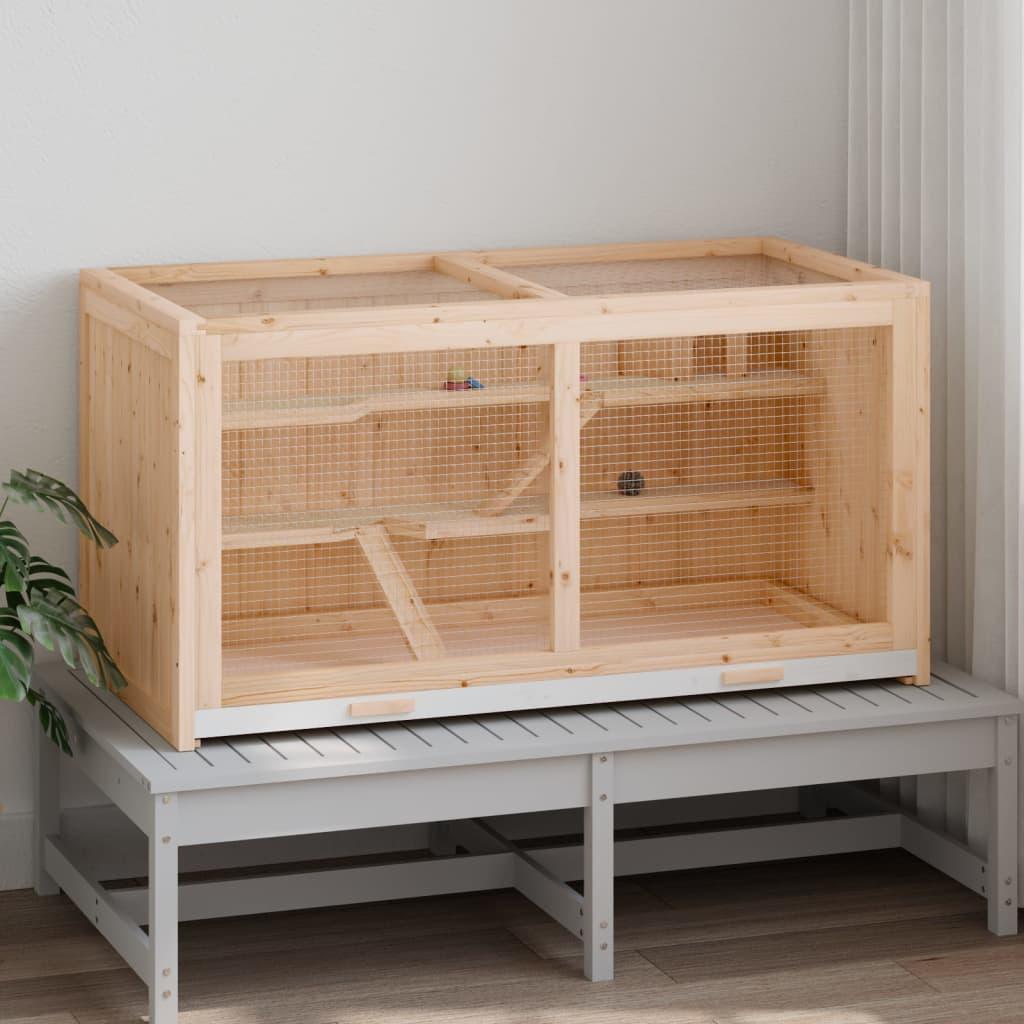 Hamster Cage Solid Wood Fir