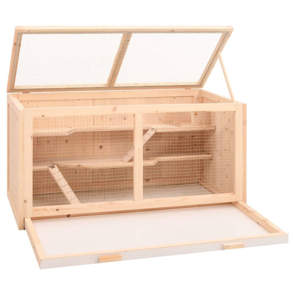 Hamster Cage Solid Wood Fir