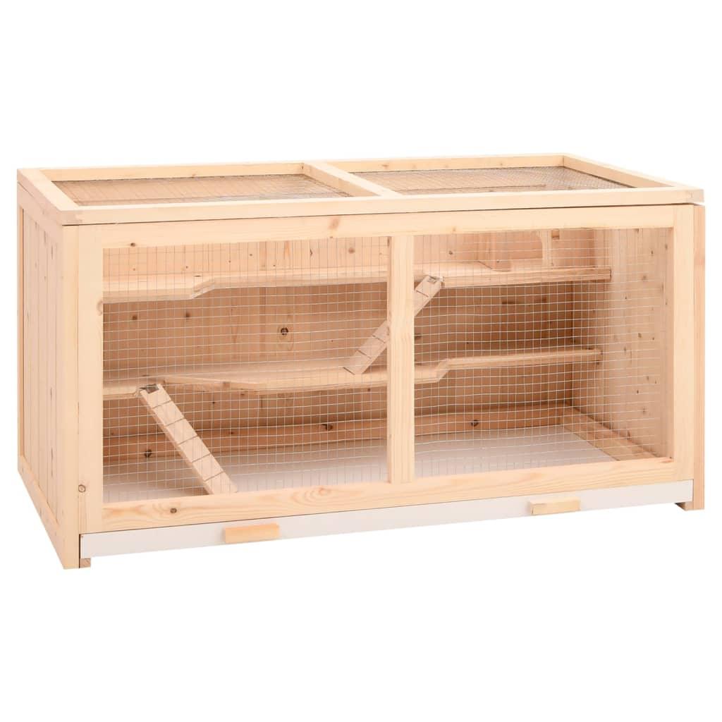 Hamster Cage Solid Wood Fir