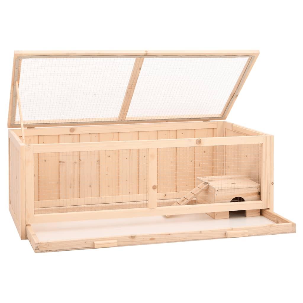 Hamster Cage 104X52X38 Cm Solid Wood Fir