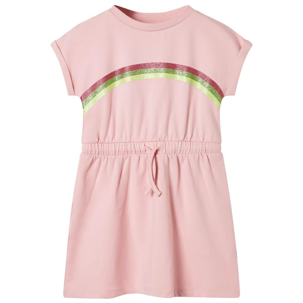 Kids' Dress With Drawstring Bright 128