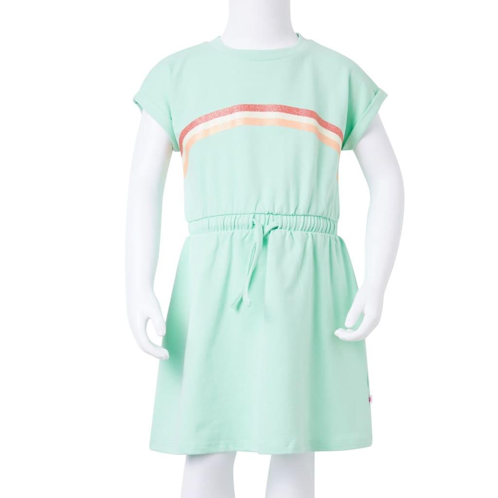 Kids' Dress With Drawstring Bright 128