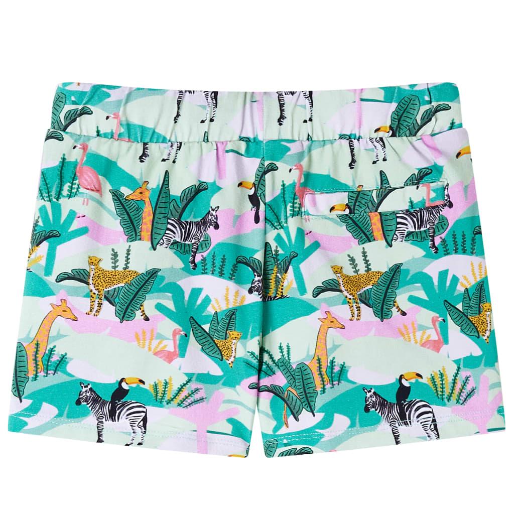 Kids' Shorts With Drawstring Light Mint 116