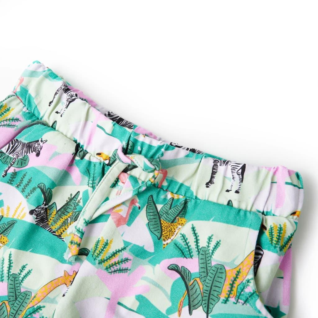 Kids' Shorts With Drawstring Light Mint 116