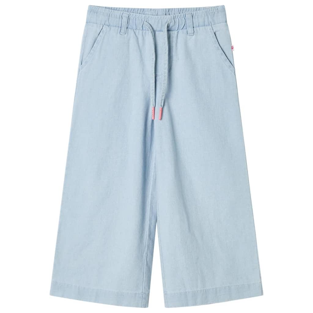 Kids' Pants Soft Denim Blue 92