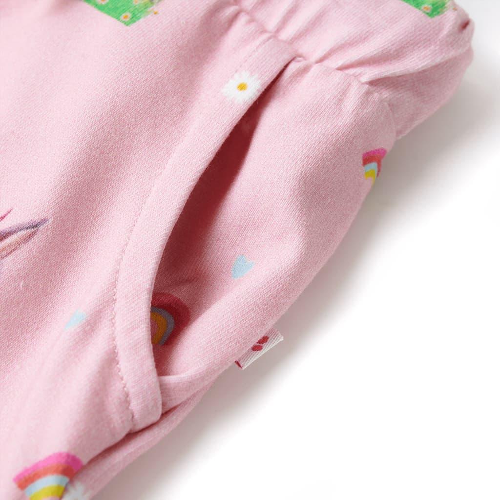 Kids' Shorts With Drawstring Light Pink 104