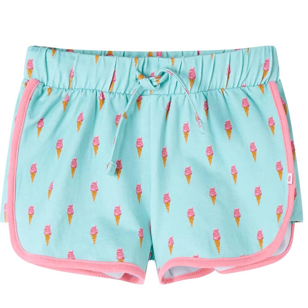 Kids' Shorts With Drawstring Light Mint 116