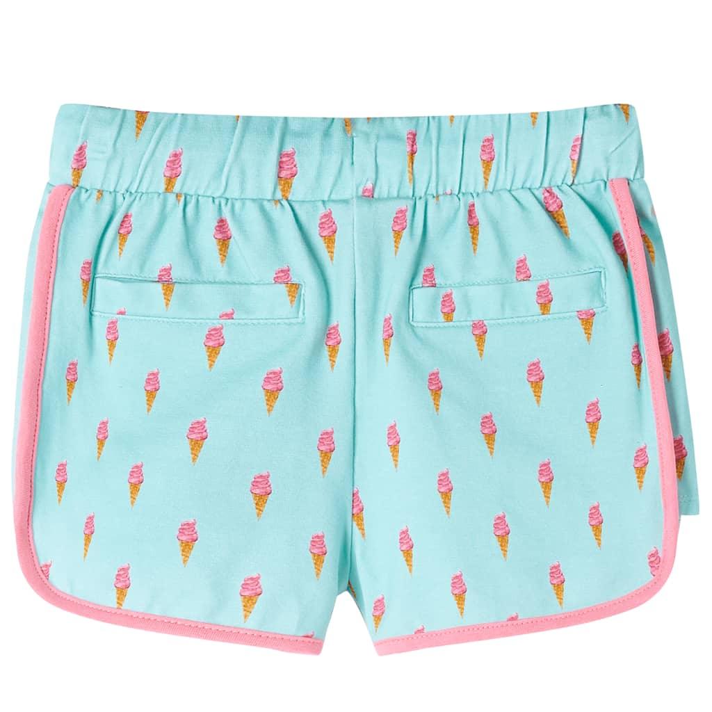 Kids' Shorts With Drawstring Light Mint 116