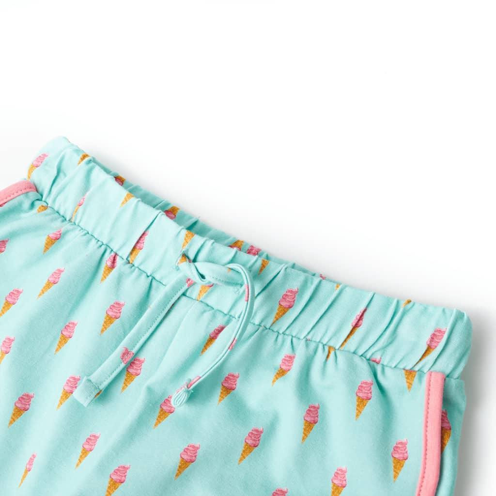 Kids' Shorts With Drawstring Light Mint 116