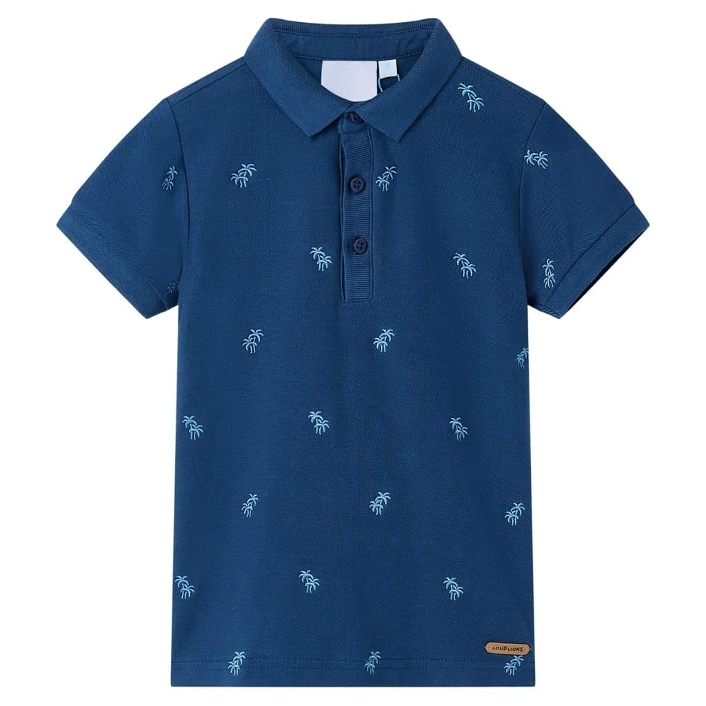 Kids' Polo Shirt Dark 116