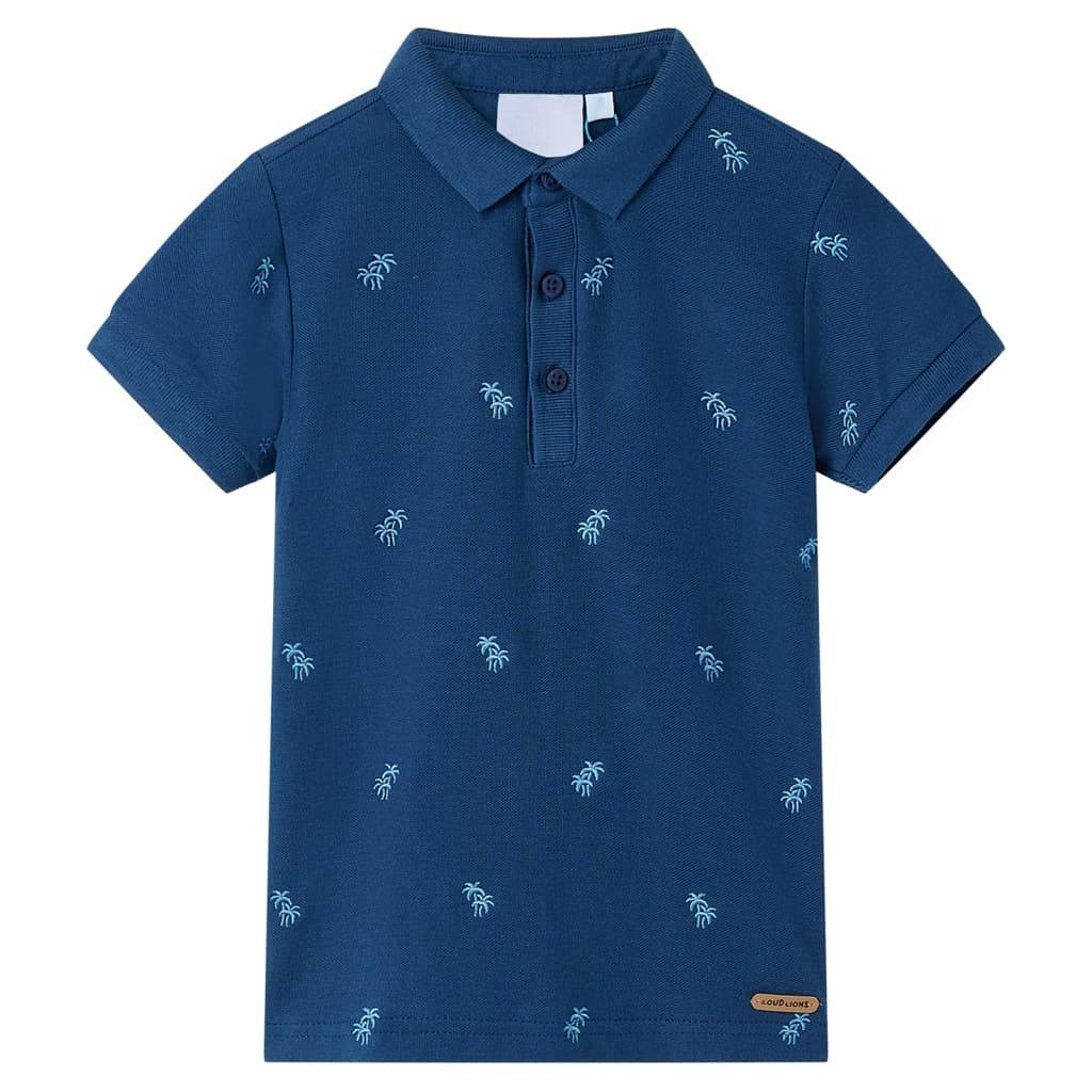 Kids' Polo Shirt Dark 116