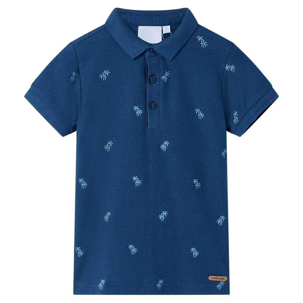 Kids' Polo Shirt Dark 116