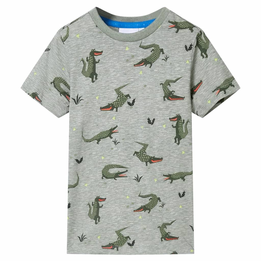 Kids' T-Shirt Light Khaki Melange 116