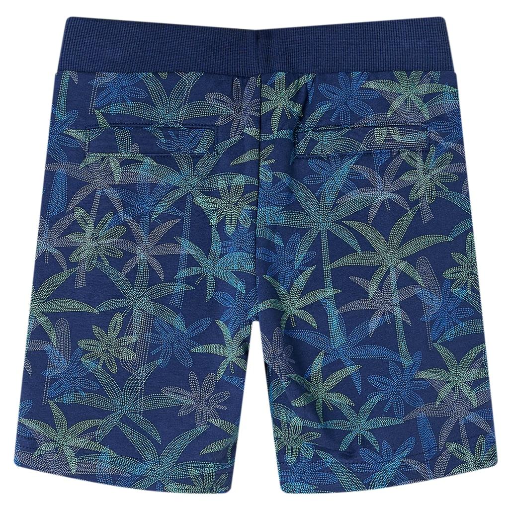 Kids' Shorts With Drawstring Navy 116