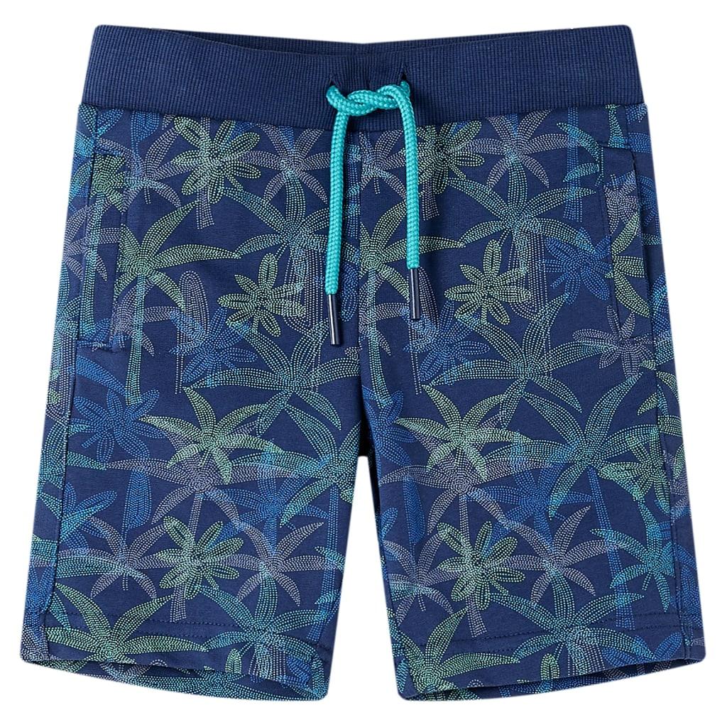 Kids' Shorts With Drawstring Navy 116