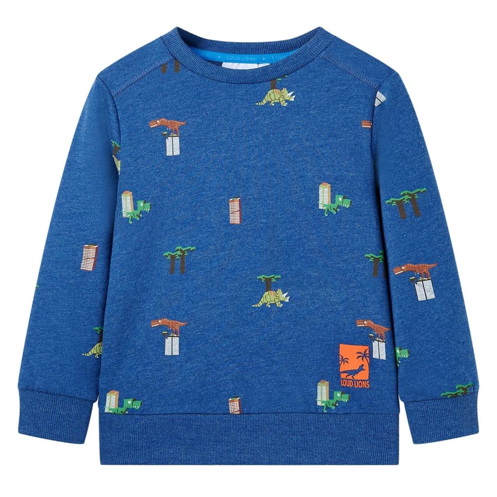 Kids' Sweatshirt Dark Blue Melange 116