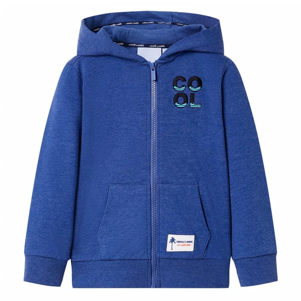 Kids' Hooded Sweatshirt With Zip 140